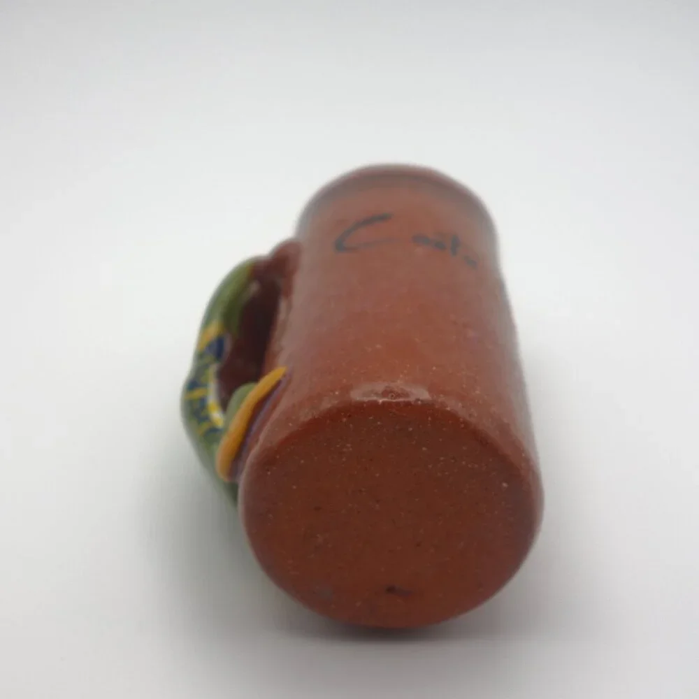 Lizard Handle Costa Rica Ceramic Shot Glass - Picture 7 of 10
